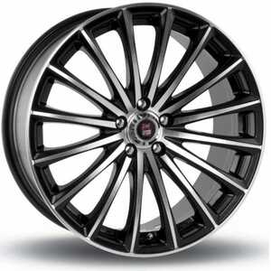 24h du mans Gp1 Black Polished 6.5x15 4/100 ET35 N67.1