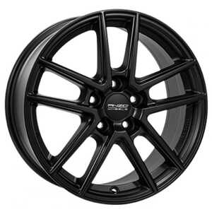 Anzio Split Matt Black 6x15 4/100 ET38 N63.3