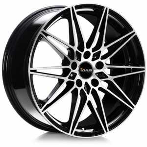 Avus Ac-Mb5 Black Polished 8x18 5/112 ET45 N66.7