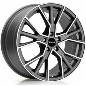 Avus Af18 Matt Anthracite Polished 8.5x19 5/112 ET40 N66.6