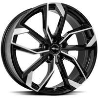 Brock Rc34 Black Full Polish 6.5x16 4/100 ET37 N60.1