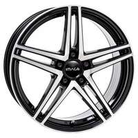 Image Star Ff Gloss Black Polished 8x17 5/112 ET495 N66.4