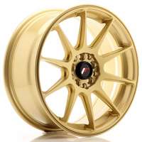 Japan racing Jr11 Gold 7.25x17 5/100 ET35 N73.1