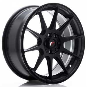 Japan racing Jr11 Matt Black 8.25x17 4/100 ET25 N73.1