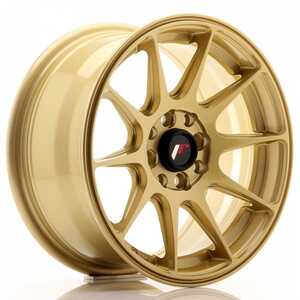 Japan racing Jr11 Matt Gold 7x16 4/100 ET25 N67.1