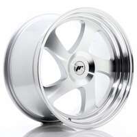 Japan racing Jr15 Silver Machined Face 8x17 5/100 ET35 N74.1