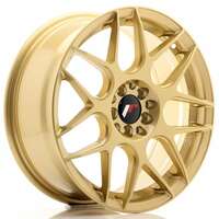 Japan racing Jr18 Gold 8x17 4/100 ET35 N73.1