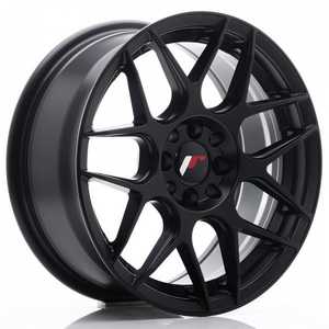 Japan racing Jr18 Matt Black 7x17 4/100 ET40 N73.1