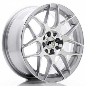 Japan racing Jr18 Silver Machined Face 8x17 5/100 ET35 N73.1