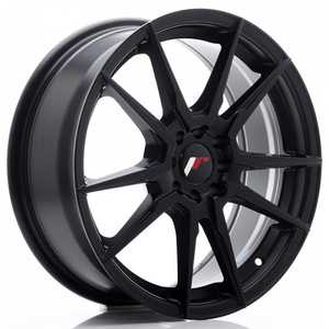 Japan racing Jr21 Matt Black 7x17 5/108 ET40 N74.1