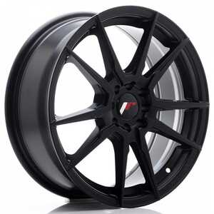 Japan racing Jr21 Matt Black 8.5x19 5/112 ET40 N66.6