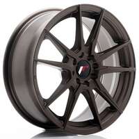 Japan racing Jr21 Matt Bronze 8.5x19 5/114.3 ET40 N67.1