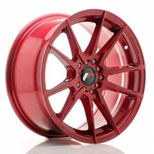 Japan racing Jr21 Platinium Red 8.5x18 5/114.3 ET40 N74.1