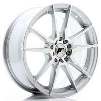 Japan racing Jr21 Silver Machined Face 9.5x18 5/100 ET35 N74.1