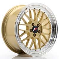 Japan racing Jr23 Gold Machined Lip 8x18 5/112 ET40 N66.6