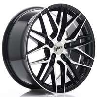 Japan racing Jr28 Gloss Black Machined Face 8x17 5/112 ET40 N66.6