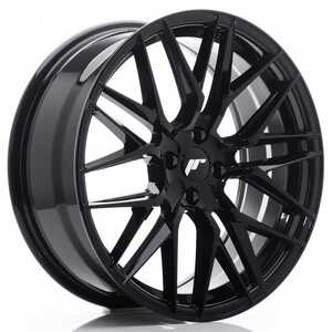 Japan racing Jr28 Shiny Black 7.5x18 5/100 ET40 N67.1