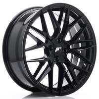 Japan racing Jr28 Shiny Black 7.5x18 5/108 ET40 N65.1