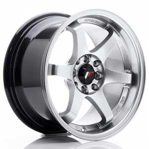 Japan racing Jr3 Hyper Silver 8x15 4/100 ET25 N73.1