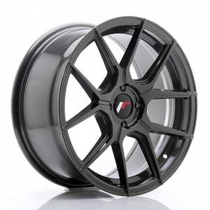 Japan racing Jr30 Hyper Grey 7x17 4/100 ET40 N67.1