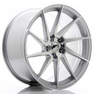 Japan racing Jr36 Silver Brushed Face 9x20 5/120 ET35 N72.6