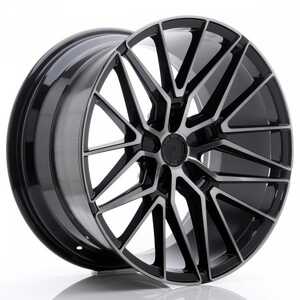 Japan racing Jr38 Black Machined Face Brushed 9x20 5/112 ET35 N66.6