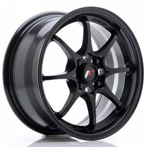 Japan racing Jr5 Matt Black 7x16 4/100 ET30 N73.1