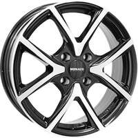 Monaco Cl2 Gloss Black  Polished 8x19 5/112 ET45 N57.1