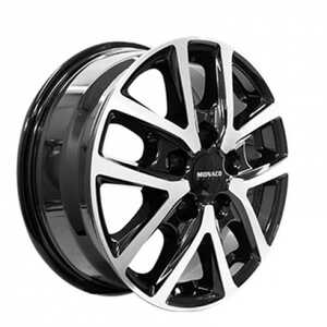 Monaco Cl2t Gloss Black  Polished 6.5x16 5/118 ET66 N71.1