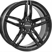 Monaco Gp1 Gloss Black 9x19 5/112 ET40 N66.5