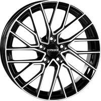 Monaco Gp11 Gloss Black  Polished 8x18 5/108 ET45 N63.4