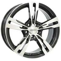 Monaco Gp4 Gloss Black Polished 8x18 5/112 ET45 N66.5