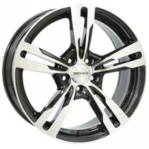 Monaco Gp4 Gloss Black Polished 8x18 5/120 ET35 N72.6