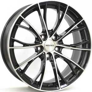 Monaco Mc16 Gloss Black  Polished 8x18 5/112 ET30 N66.6