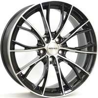 Monaco Mc16 Gloss Black  Polished 8x18 5/112 ET45 N66.6