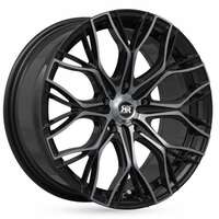 Racer Matrix Bright Black Machined Face 7x16 4/108 ET25 N65.1