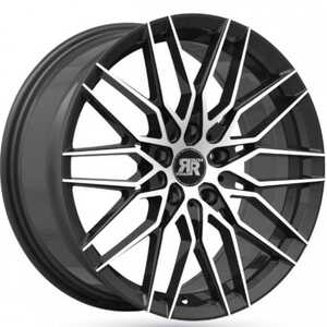 Racer Raptor Black Machined Face 6.5x15 4/100 ET35 N60.1