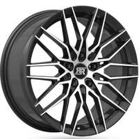 Racer Raptor Black Machined Face 7x16 4/108 ET25 N65.1