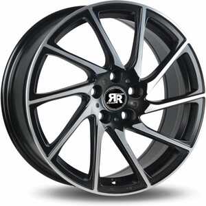 Racer Turn Black Polished 7.5x17 4/100 ET35 N73.1