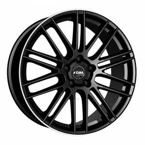 Rial Kibo Black Polished 8x19 5/108 ET45 N63.4