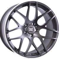 Soleil Lxm-1 Matt Black Polished 9.5x19 5/112 ET21 N66.4