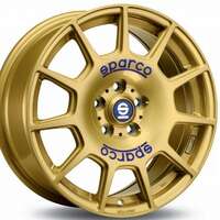 Sparco Terra Race Gold Blue Lettering 7.5x17 5/100 ET48 N63.3