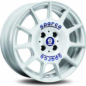 Sparco Terra White 7x16 4/100 ET30 N63.3