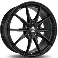 Sparco Trofeo Black 6.5x16 4/100 ET37 N63.3