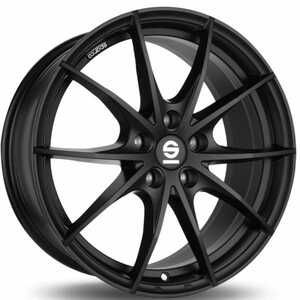 Sparco Trofeo Black 7x17 4/100 ET44 N63.3